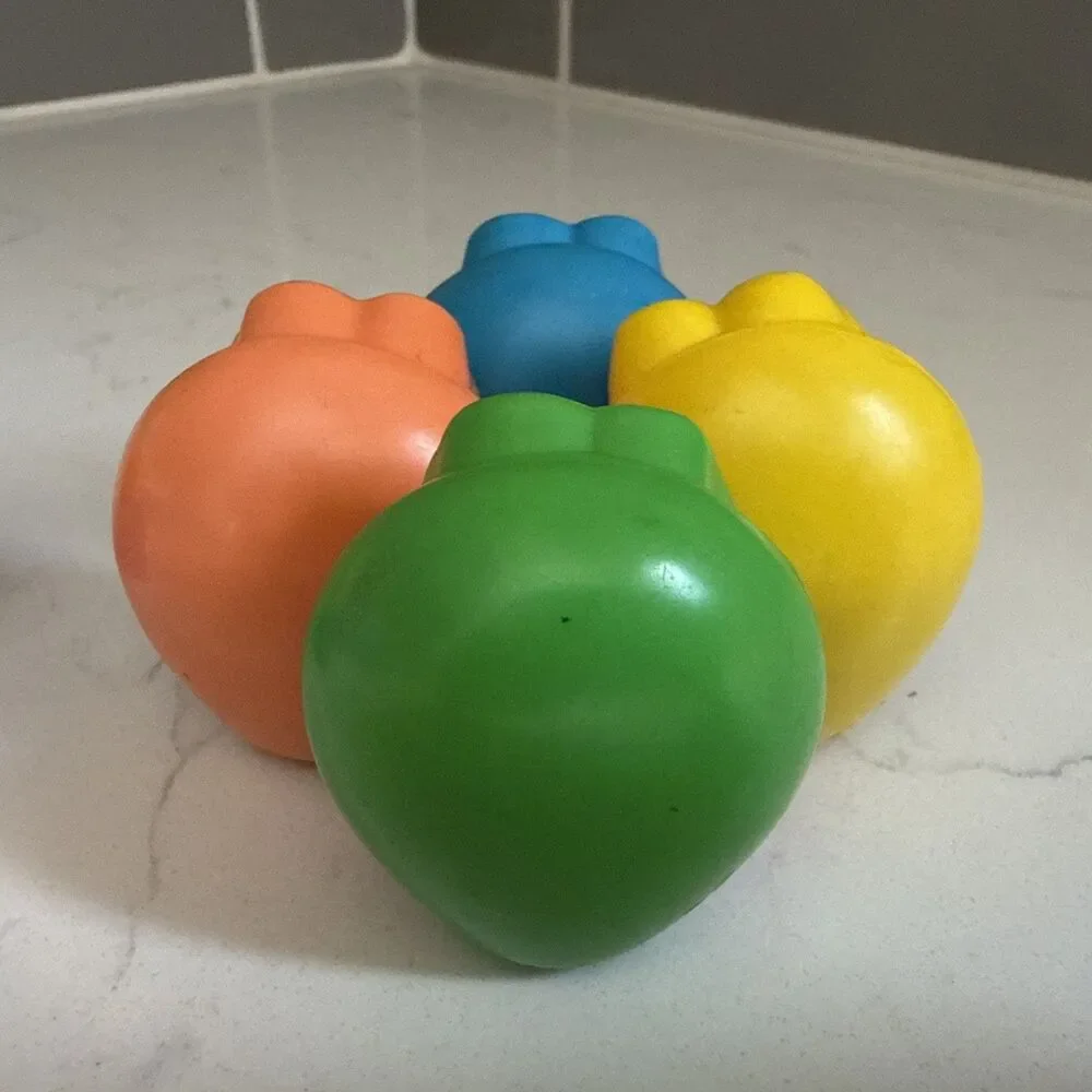 M&Ms Vintage Character Wheeled Toy 1997 and Easter Egg 1999 Burger King Mars Inc